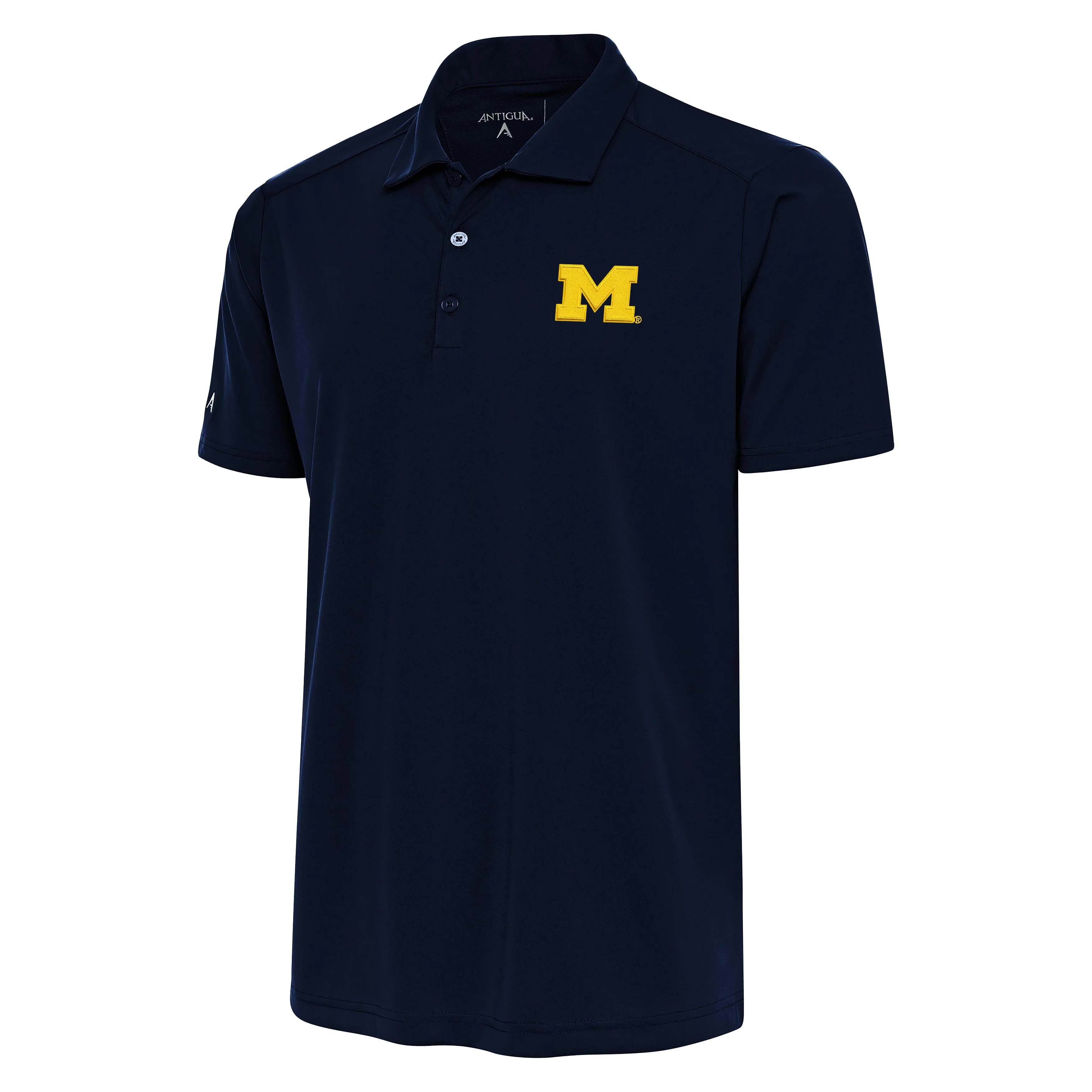 Antigua Block M Tribute Polo - Navy
