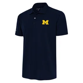 Antigua Block M Tribute Polo - Navy