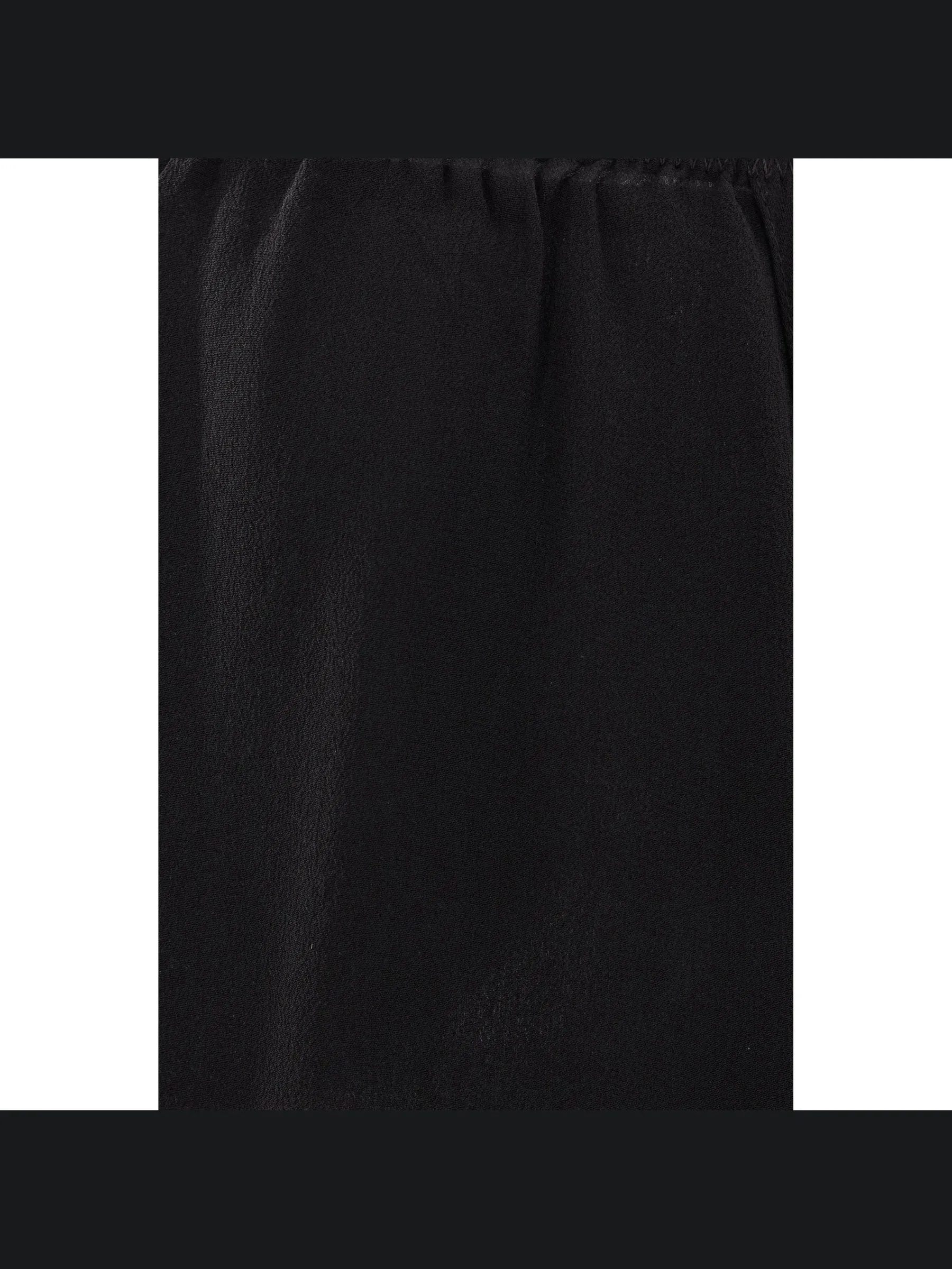 Asymmetric Georgette Shorts