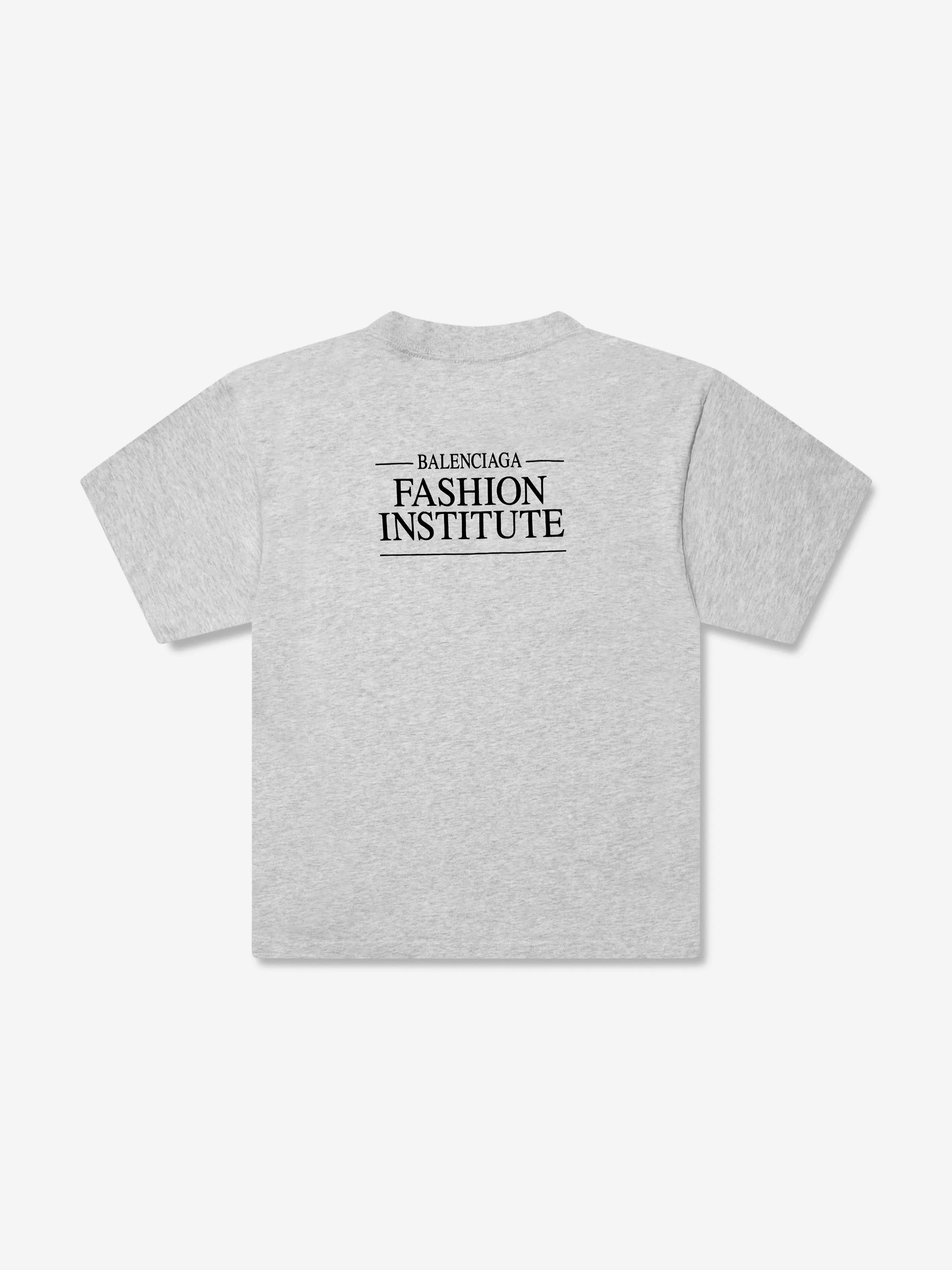Balenciaga Kids Organic Cotton T-Shirt