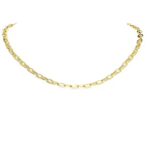 Chain Link Necklace - Gold