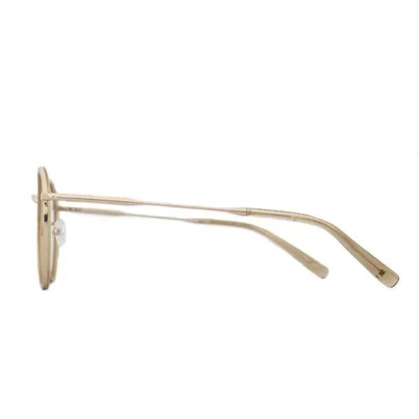 Chic Pumpkin & Gold ANGEL RING c.03 Sunglasses by Laurence Paul CANADA