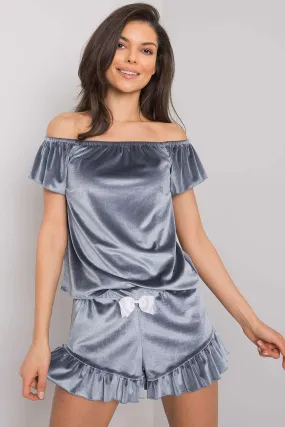 Chic Velour Parisian Loungewear Set
