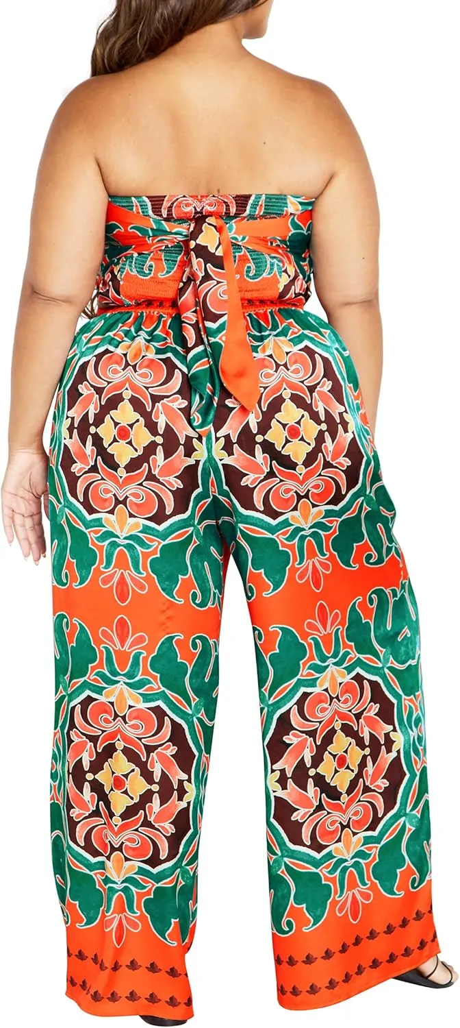 CITY CHIC Plus Size Pants, Retro Summer Pant