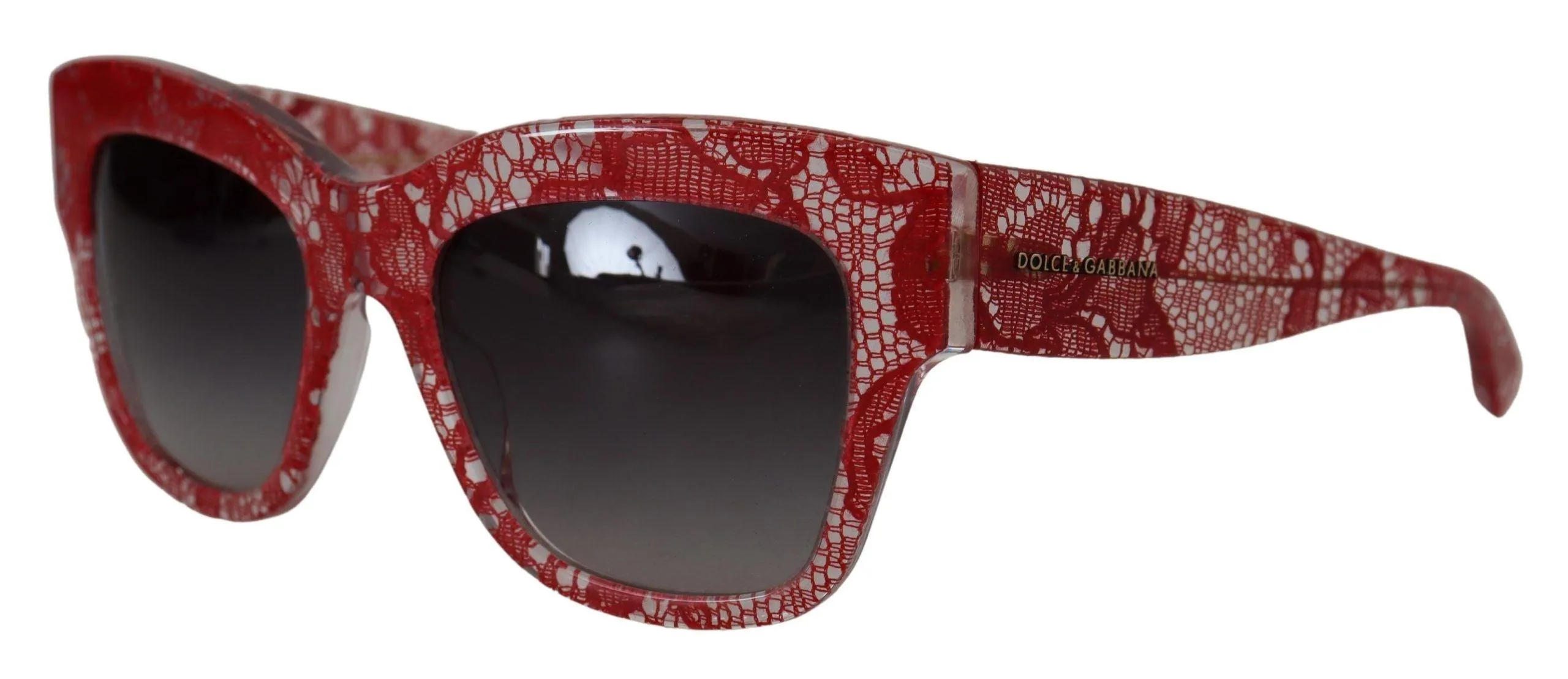 Dolce & Gabbana Chic Sicilian Lace Tinted Solbriller