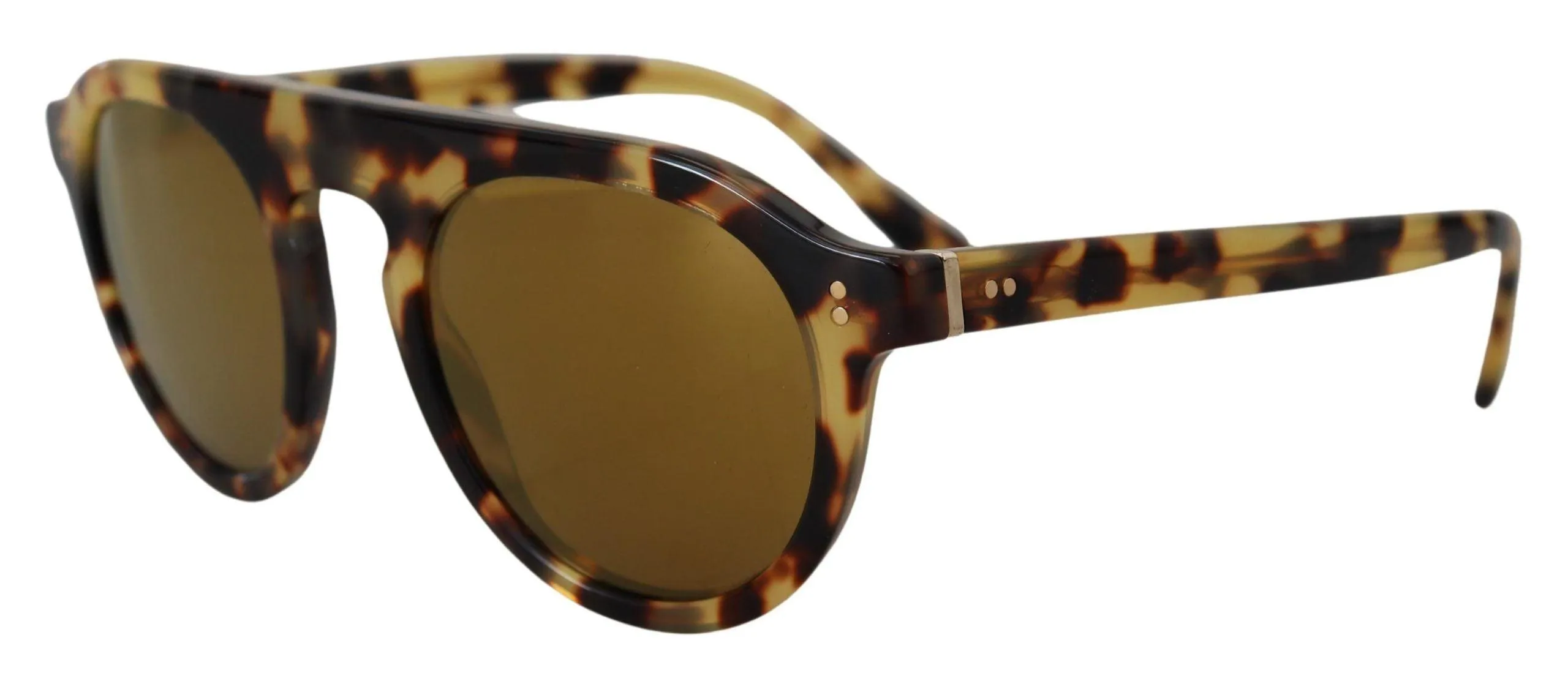 Dolce & Gabbana Chic Tortoiseshell Acetate Solbriller