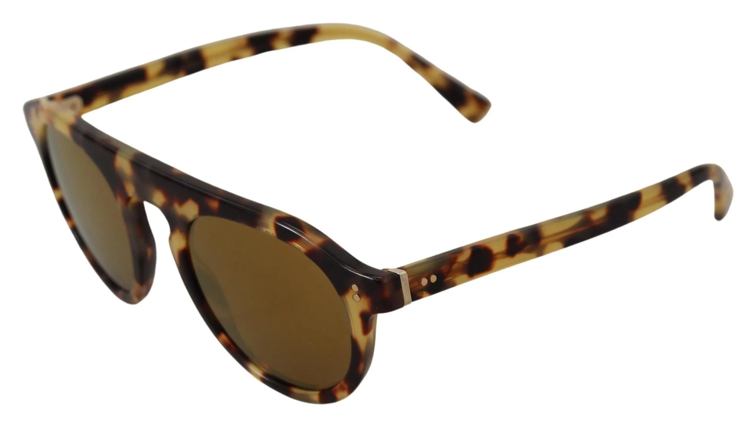 Dolce & Gabbana Chic Tortoiseshell Acetate Solbriller