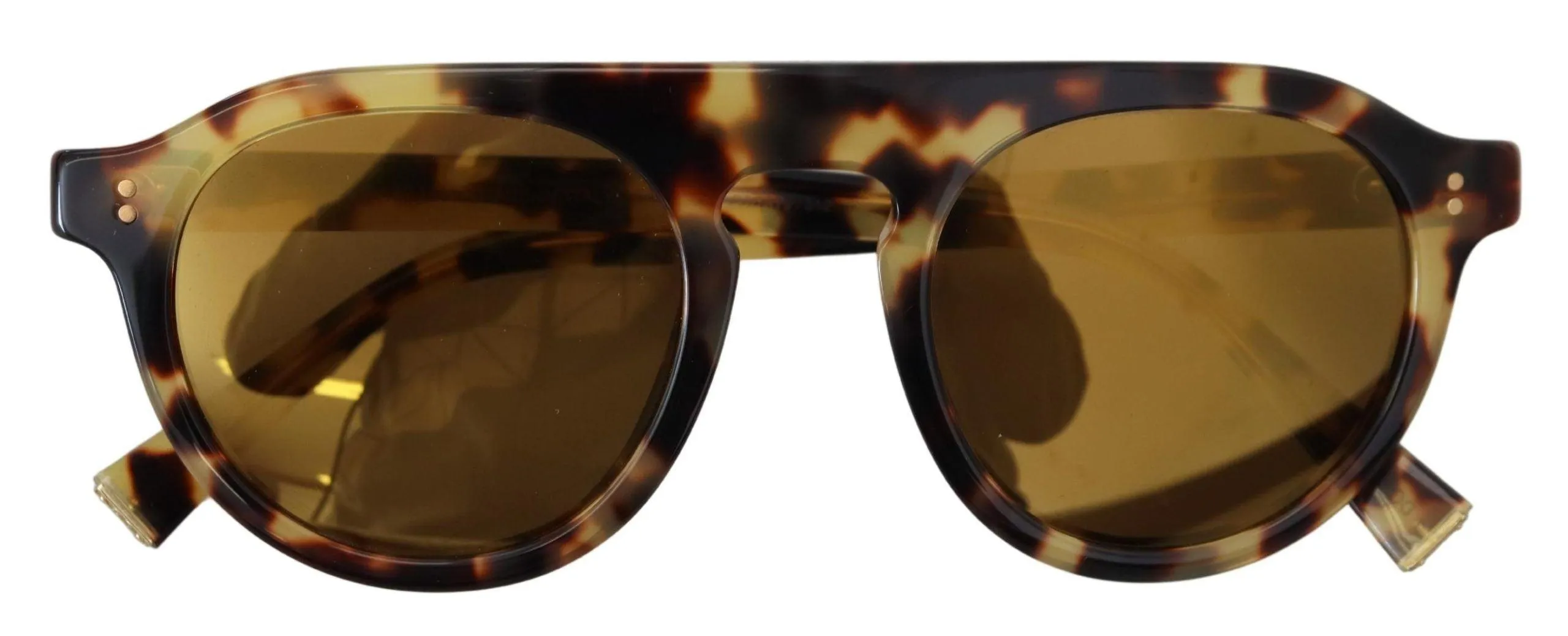 Dolce & Gabbana Chic Tortoiseshell Acetate Solbriller