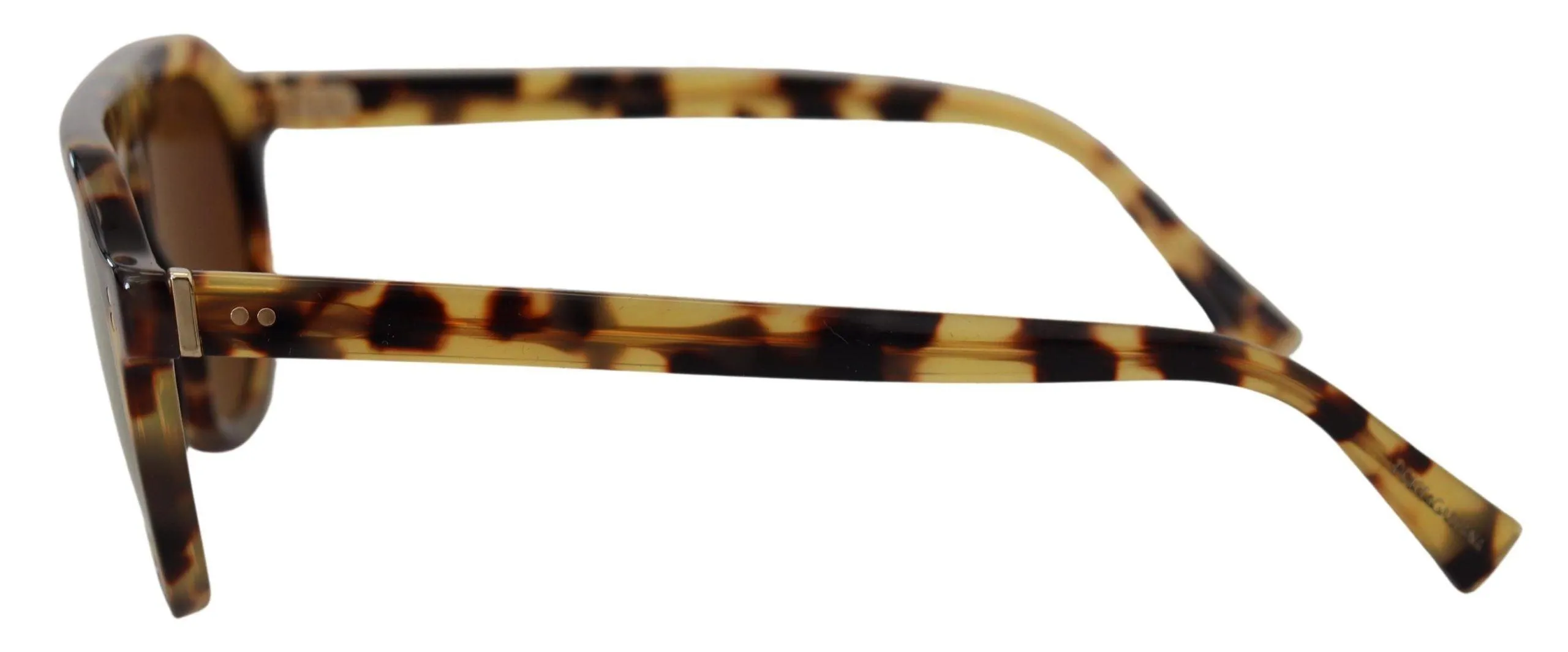 Dolce & Gabbana Chic Tortoiseshell Acetate Solbriller