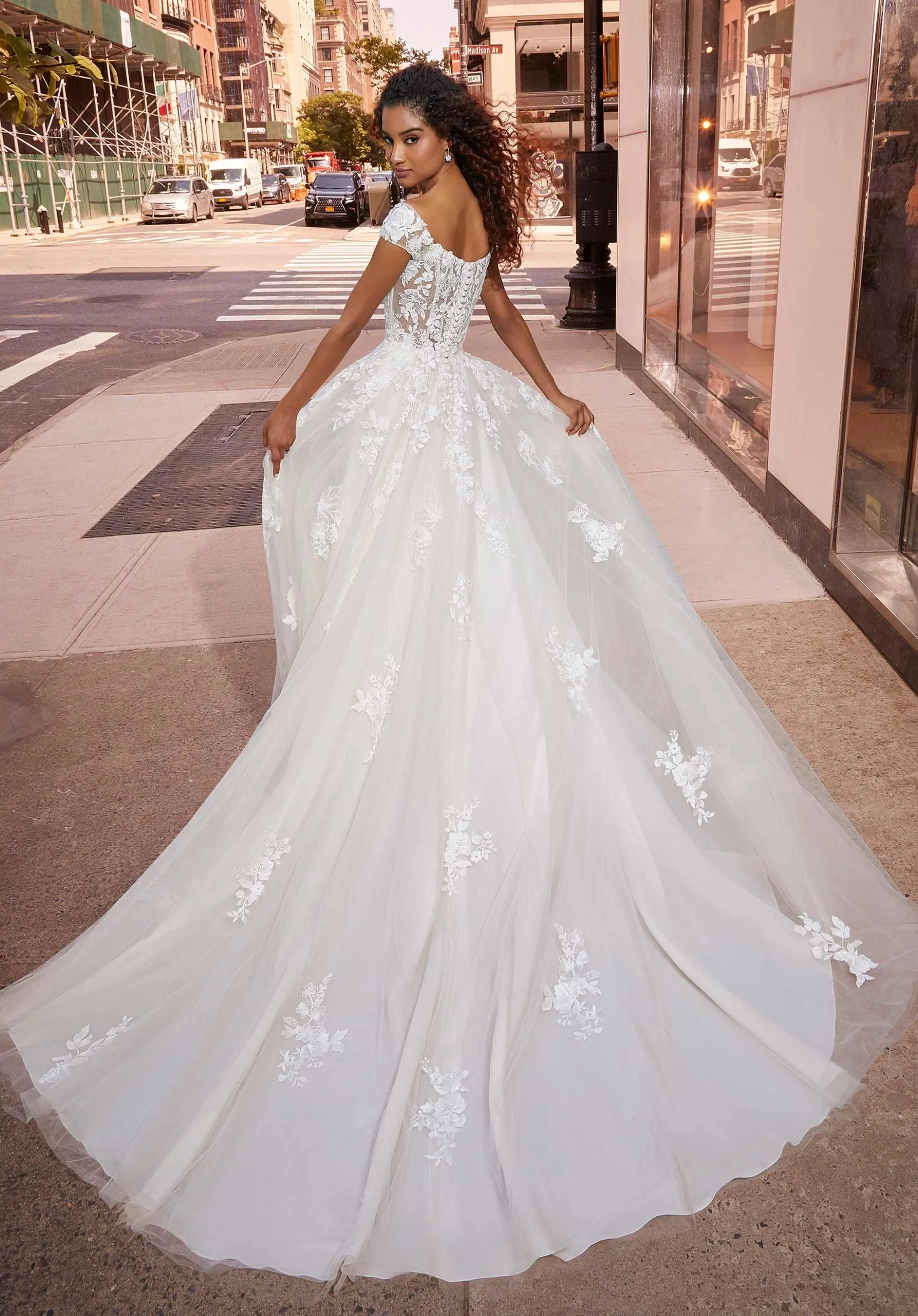 Dress 3571: MoriLee "Jalaine" waist 41