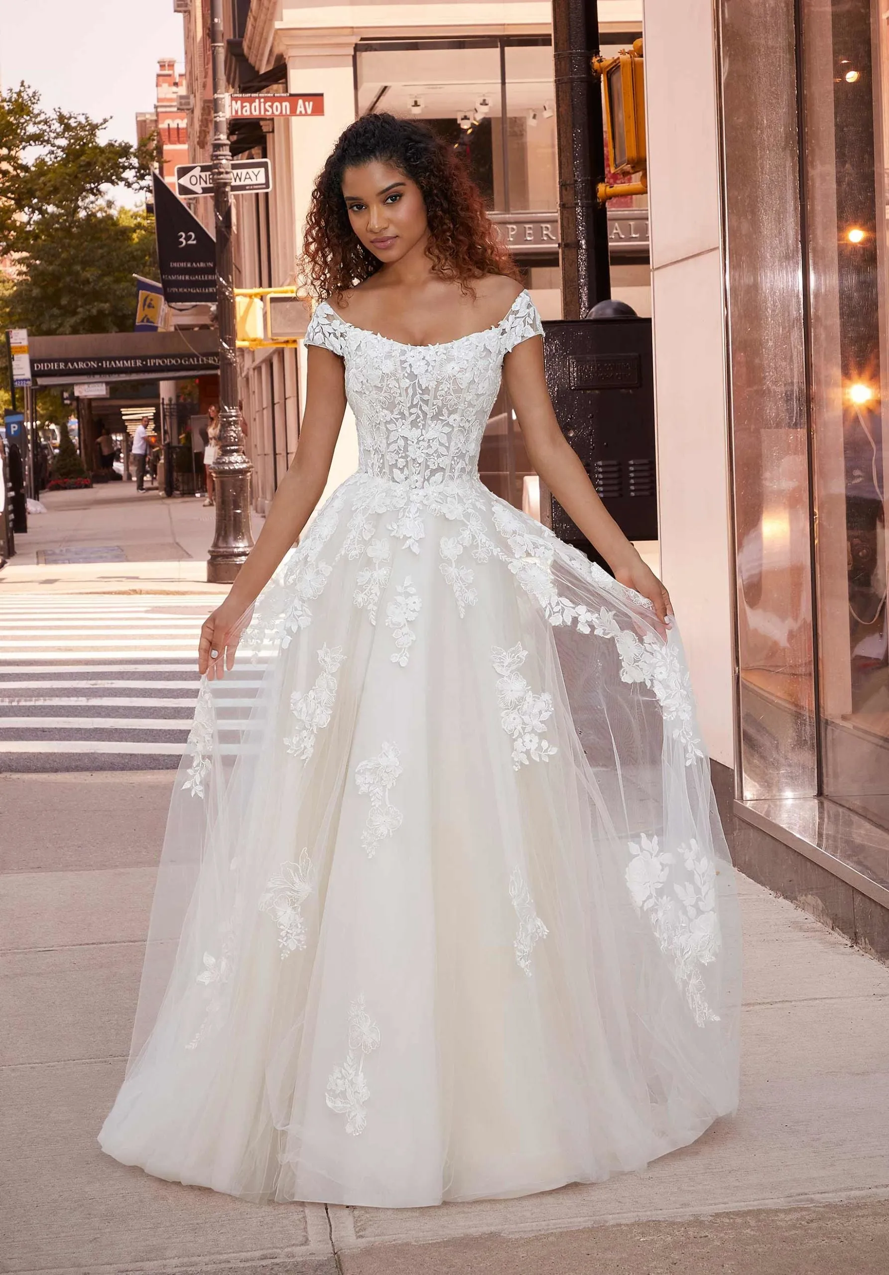 Dress 3571: MoriLee "Jalaine" waist 41