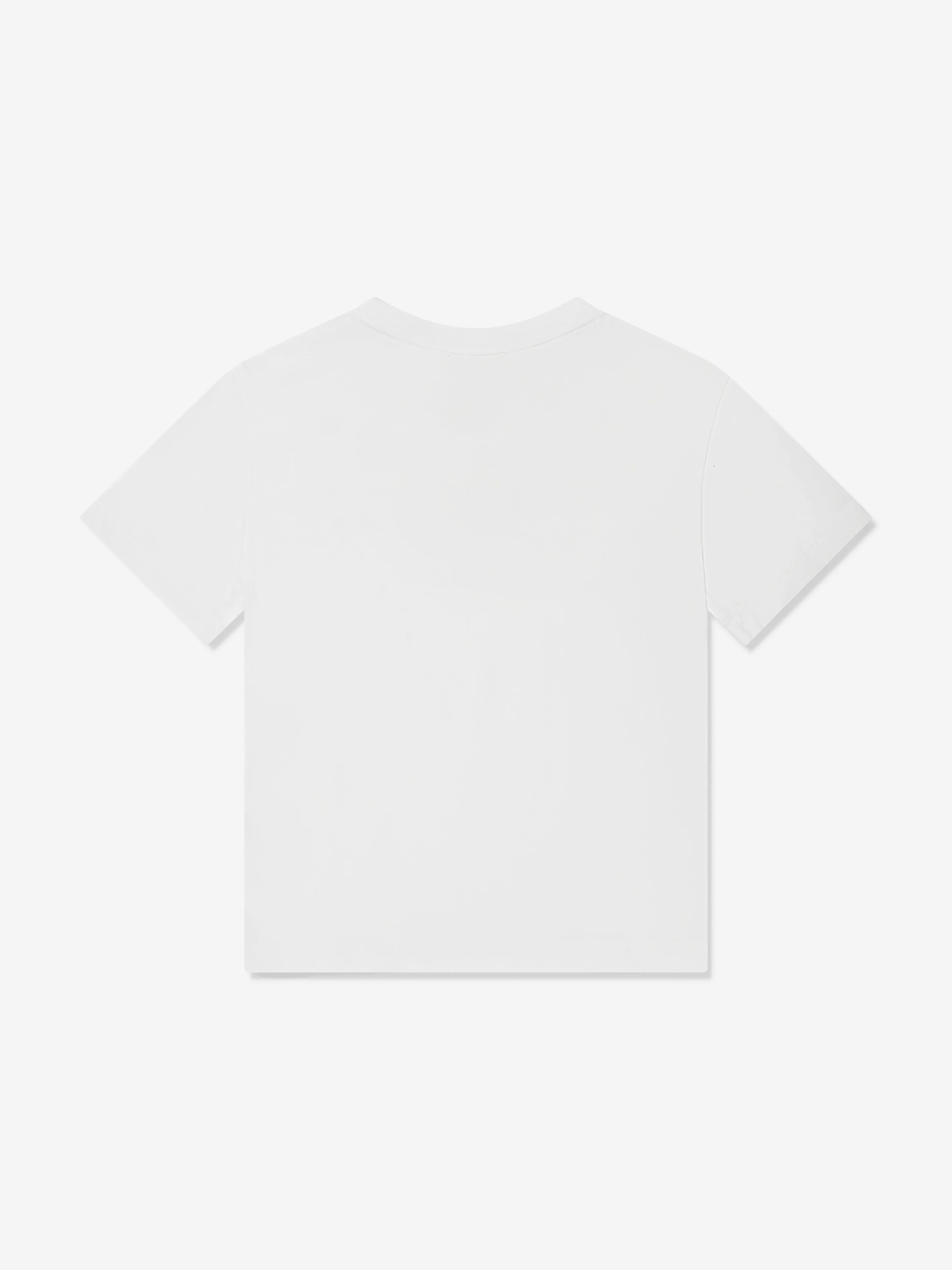 EA7 Emporio Armani Boys Train Visibility Logo T-Shirt in White