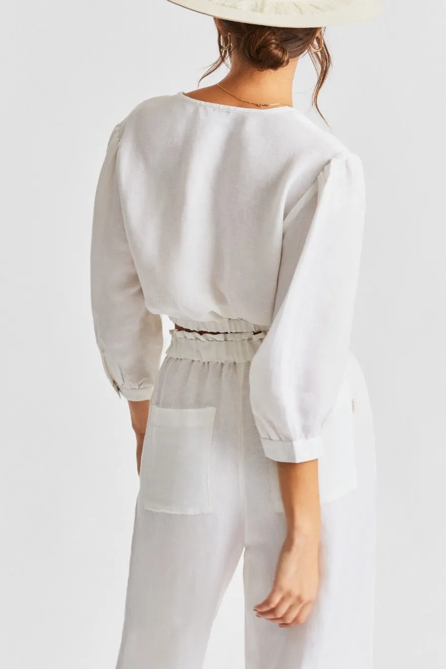 Eden Top - White