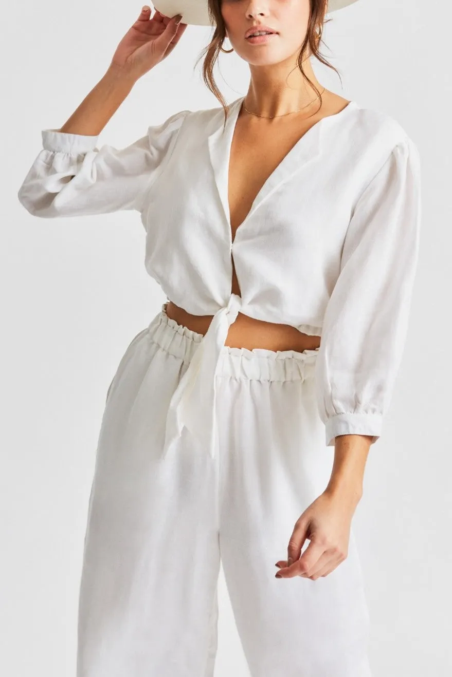 Eden Top - White