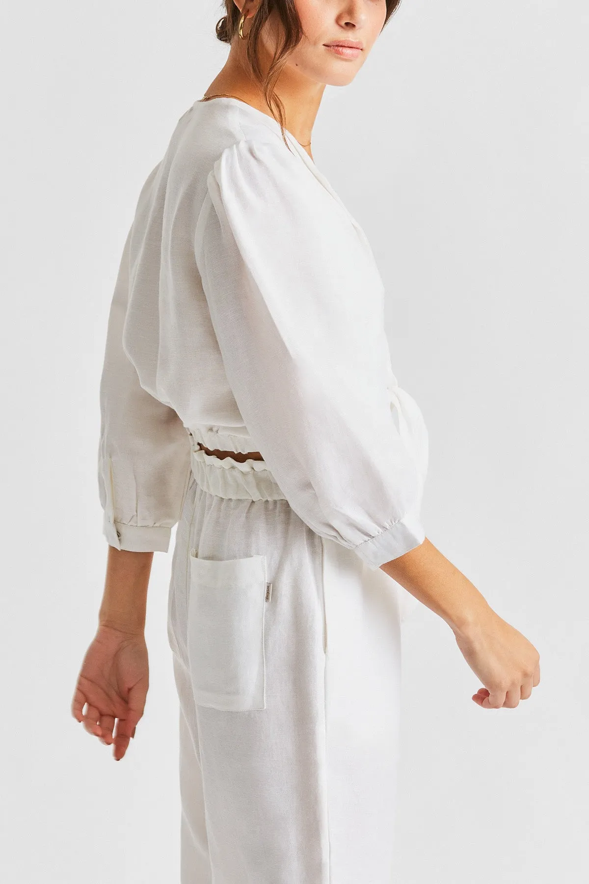 Eden Top - White