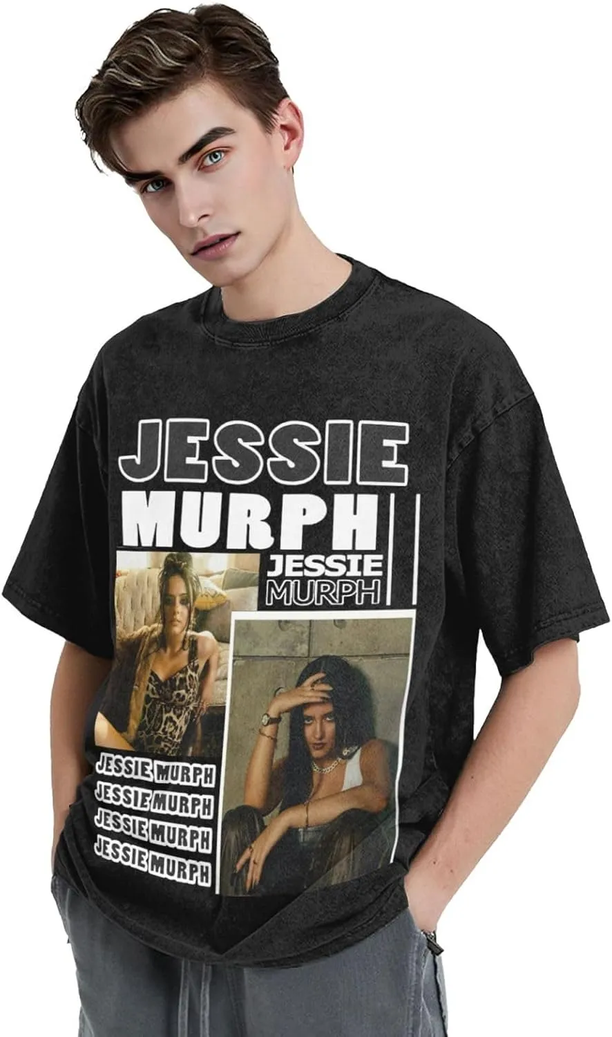 Fashion Adult Cotton T-Shirt Women Men Crew Neck Shirt
