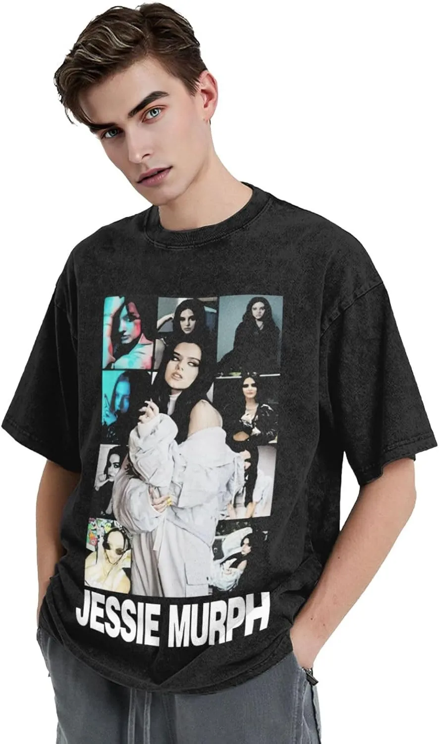 Fashion Adult Cotton T-Shirt Women Men Crew Neck Shirt