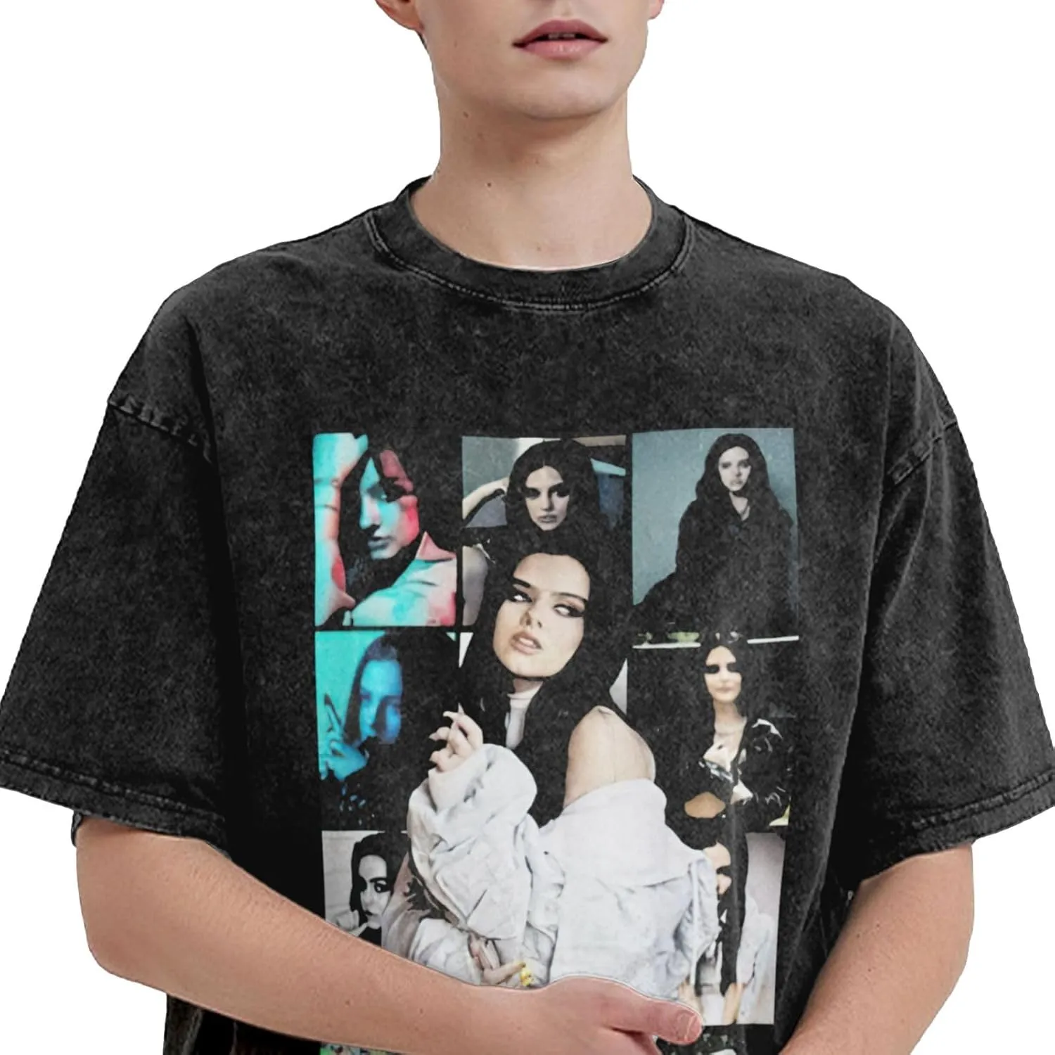 Fashion Adult Cotton T-Shirt Women Men Crew Neck Shirt