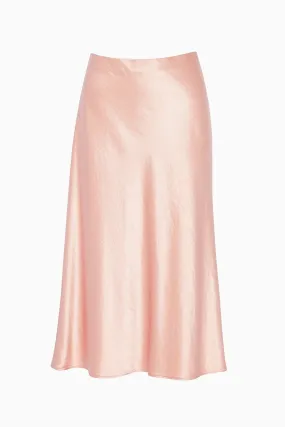 Fion Bias Hammer Satin Skirt