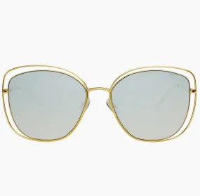 Golden Girl Sunglasses - Gold/Silver