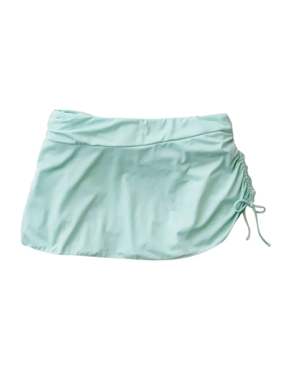 Hoku Swim Skirt: Sea Glass
