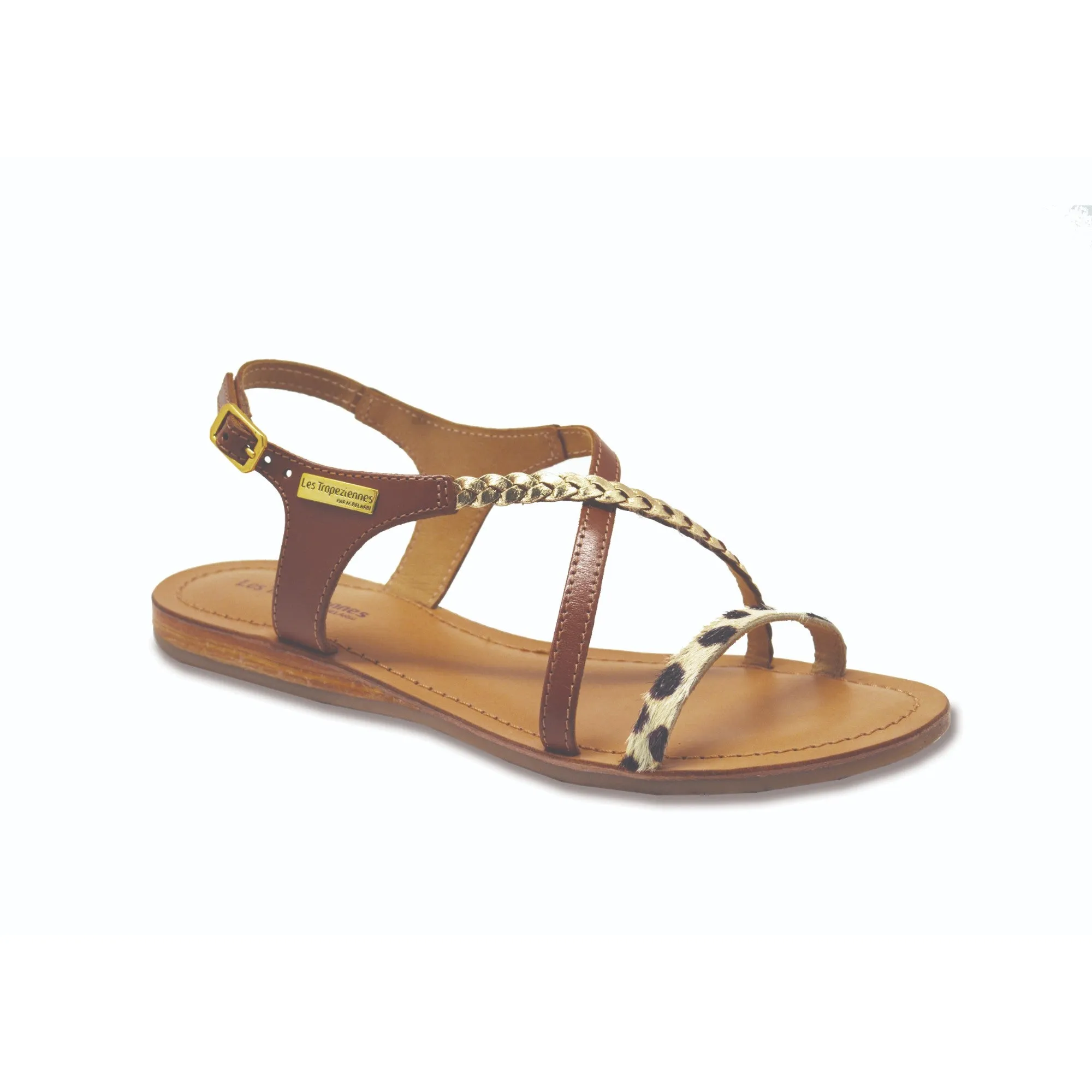 HORSE Tan/Leopard