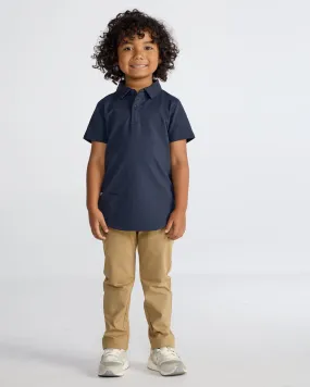Kid's Drop-Cut: LUX Polo
