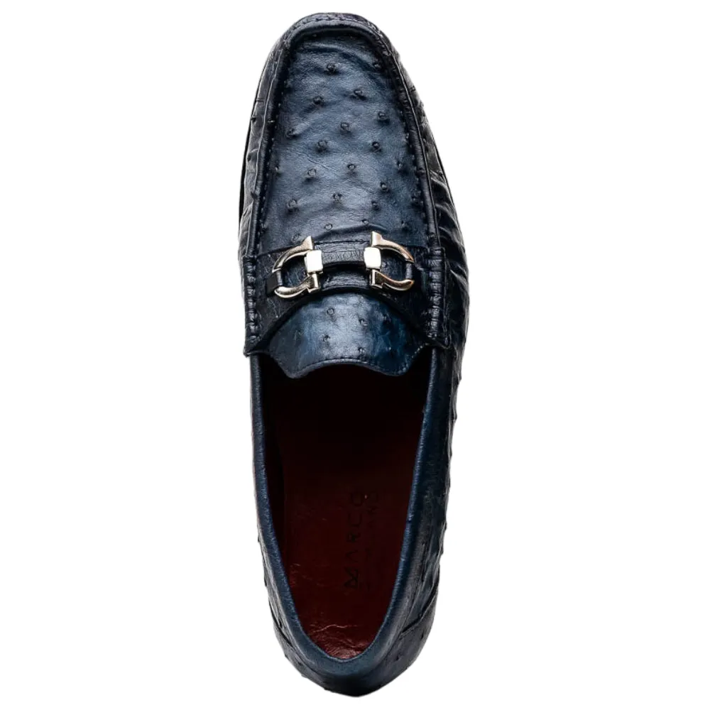 Marco Di Milano Ferrioni Ostrich Navy