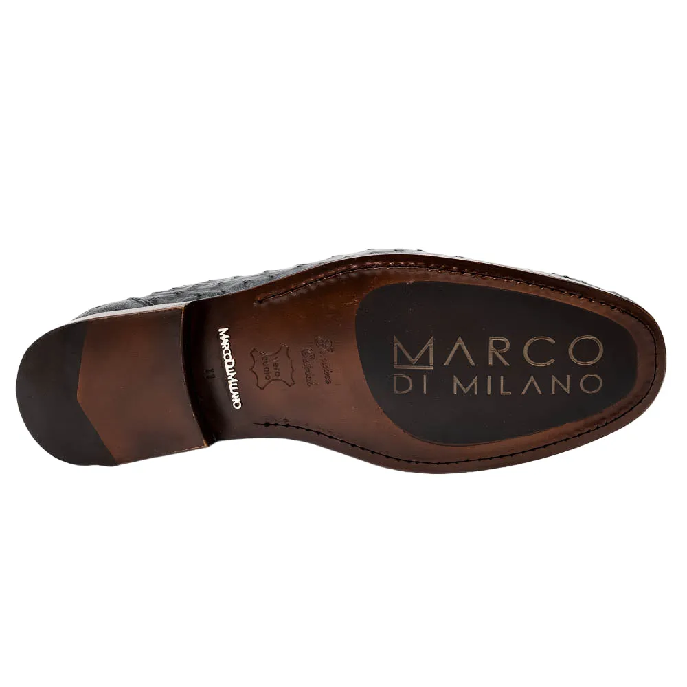 Marco Di Milano Ferrioni Ostrich Navy