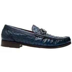 Marco Di Milano Ferrioni Ostrich Navy