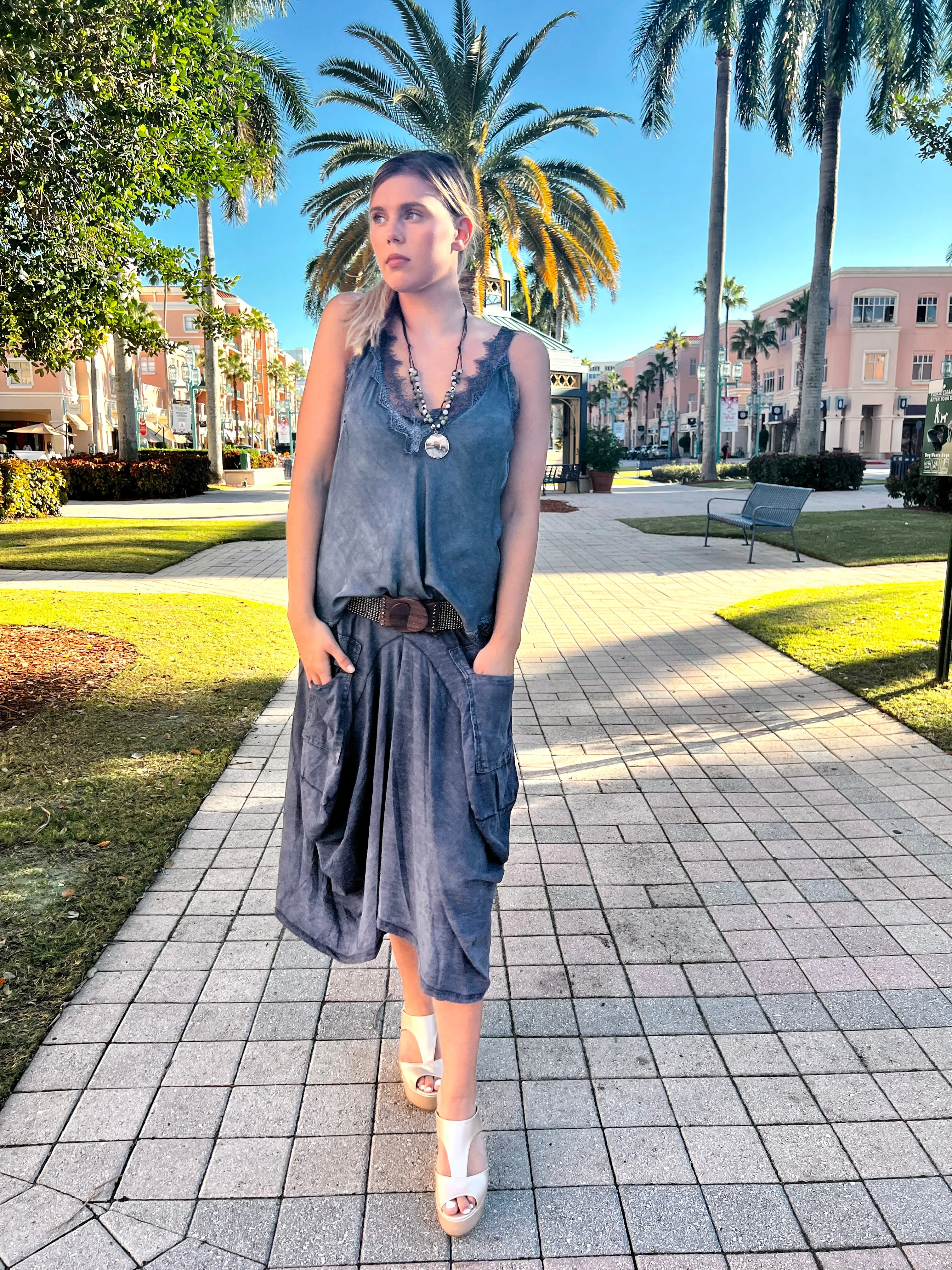 Maria Flowy Skirt