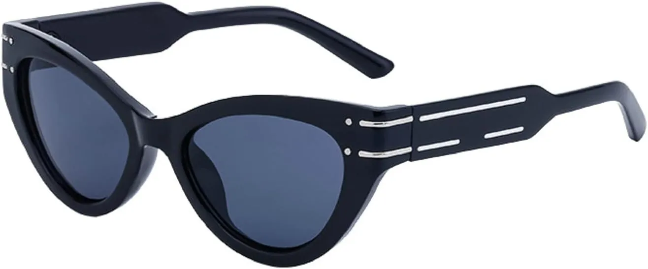 Melrose Sexy Cat Eye Punk Sunglasses Women Vintage Cat eye Sun Glasses For Ladies Leopard Eyewear Shades UV400 98166
