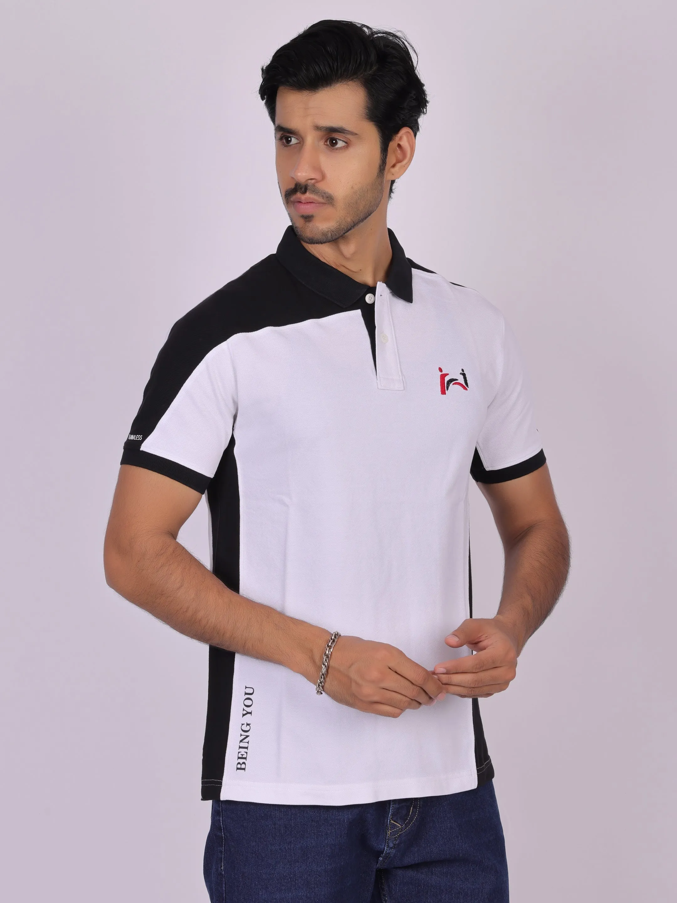 Men's Casual Polo - 100% Cotton, Comfortable wear