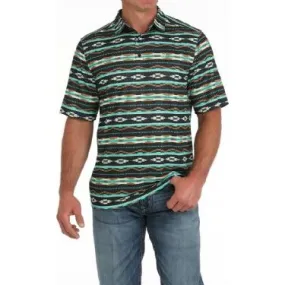 Men's Cinch Arenaflex Southwestern Print Polo MTK1865030