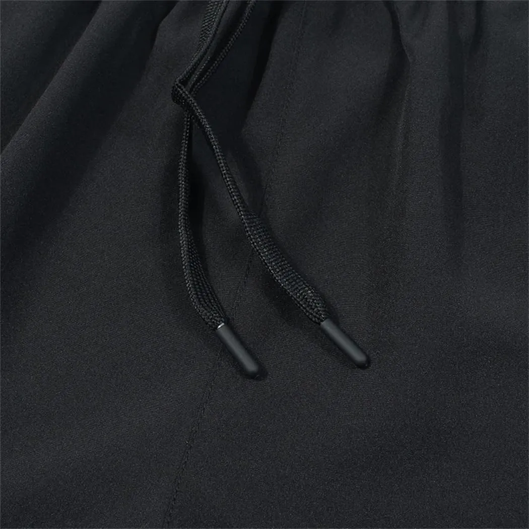 Men's Solid Color Shorts Quick Dry Running Fitness Sports Casual Comfortable Fifth Pants