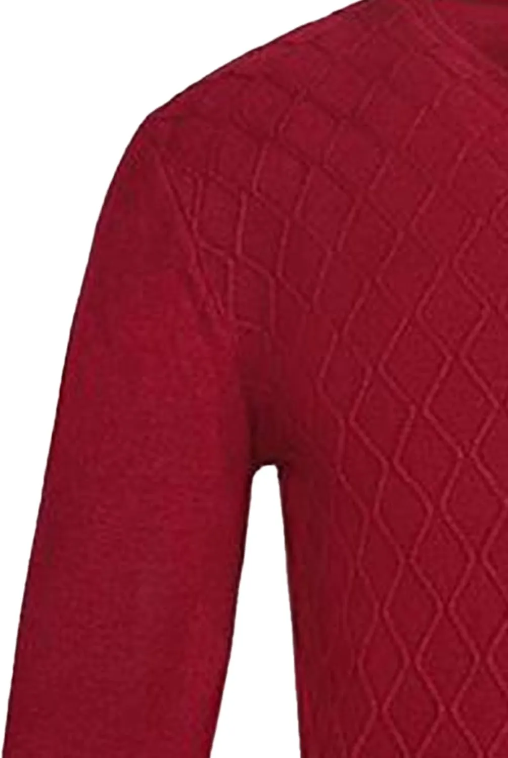 Men's Solid Color Slim V-Neck Sweater Pullover Thin Stylish Tops Lightweight Breathable Casual Sweatshirt