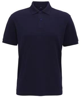 Mens super smooth knit polo | Navy