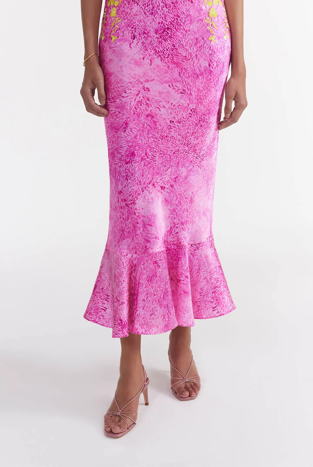 Mimi C Dress In Thistledown Blossom