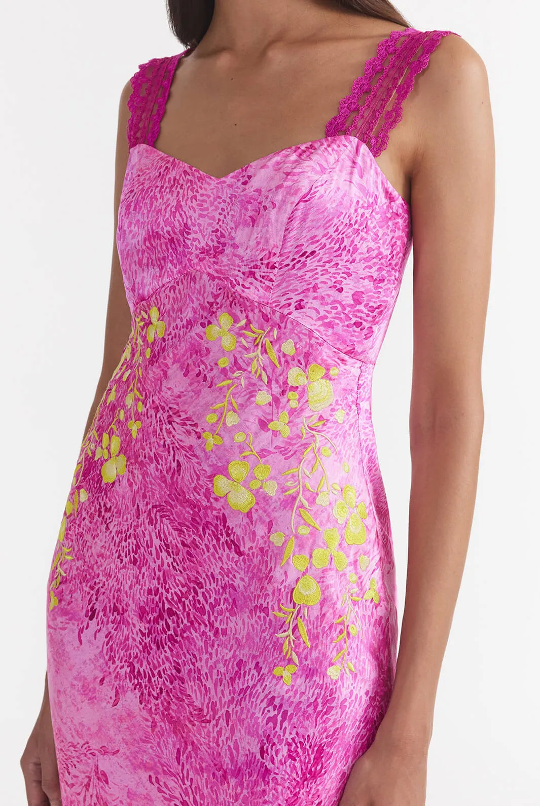 Mimi C Dress In Thistledown Blossom