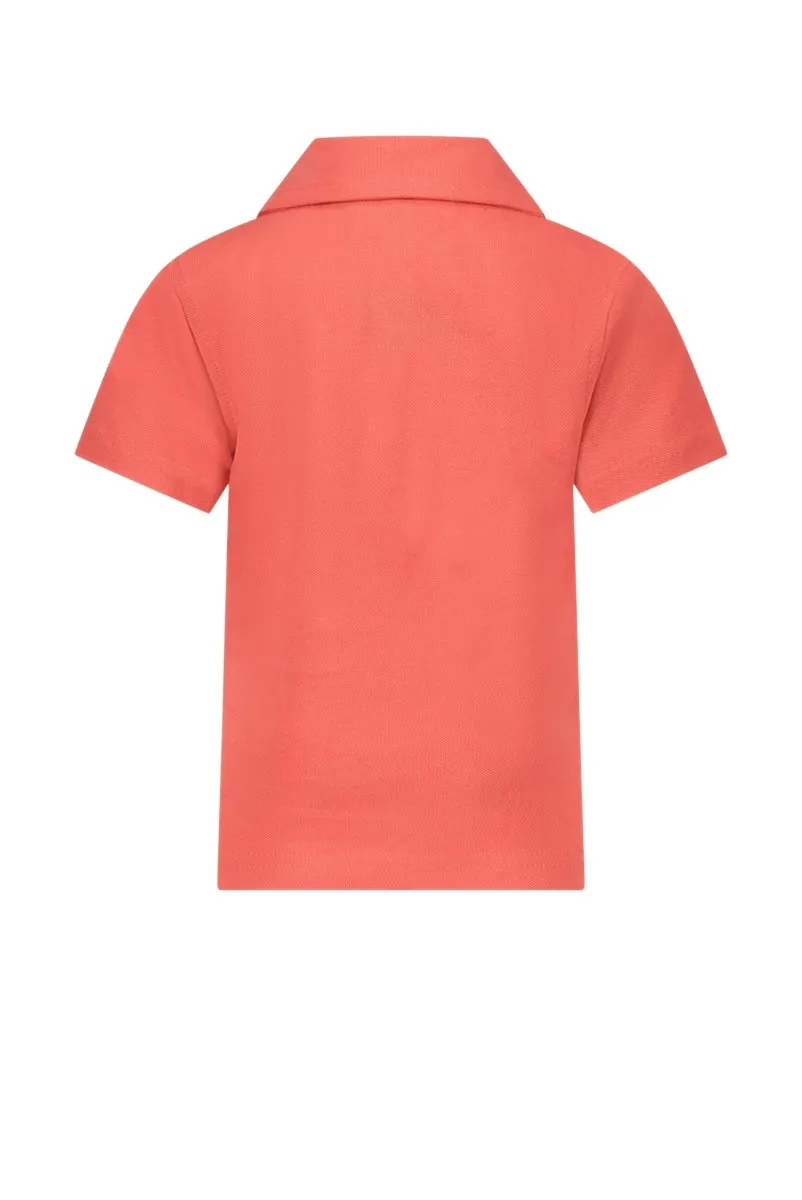 NEWMAN pique polo Red