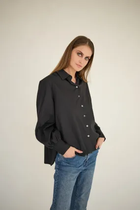 Noel Cotton Shirt Black