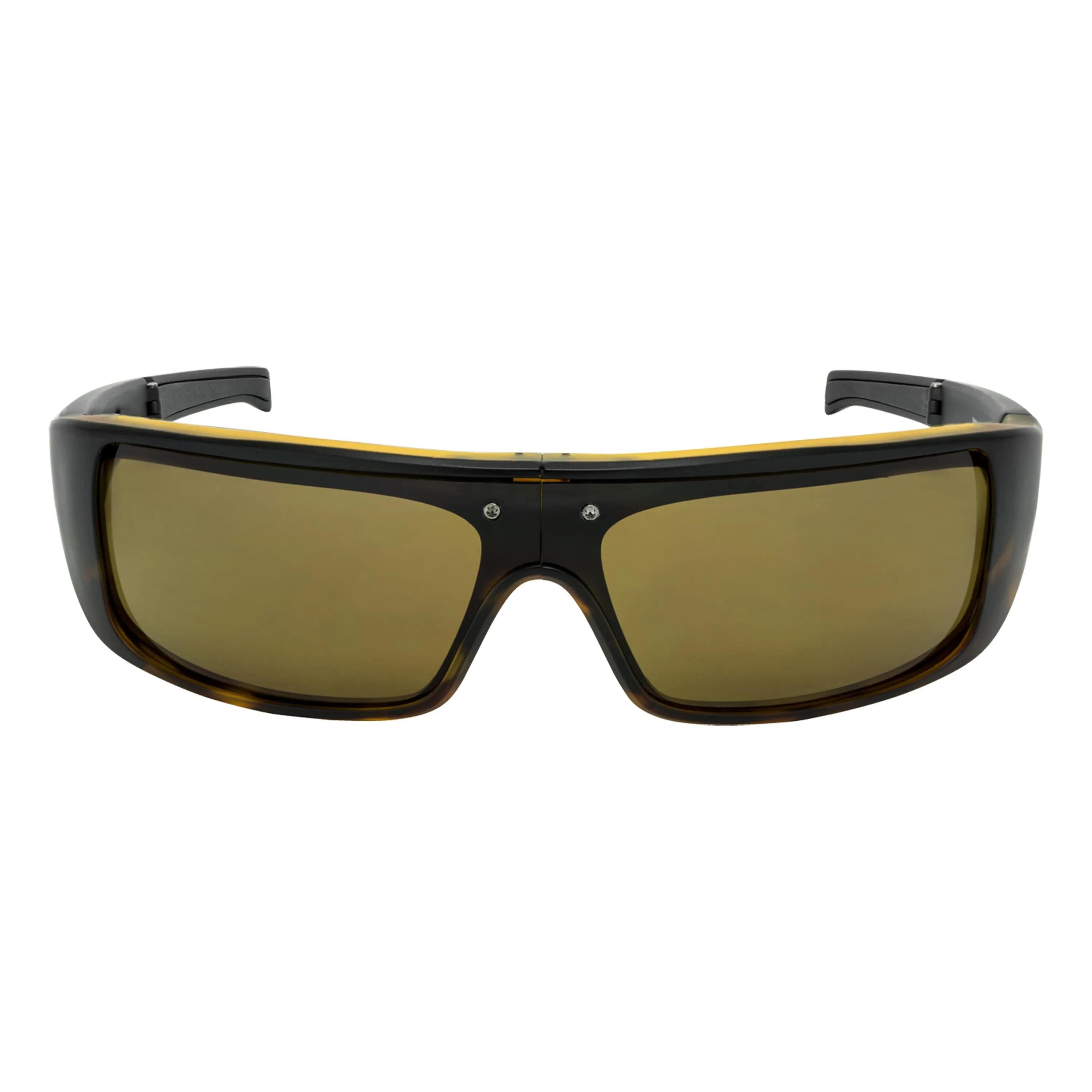 POPGEAR | Non-Polarized, Matte Black Tortoise, Brown Lens