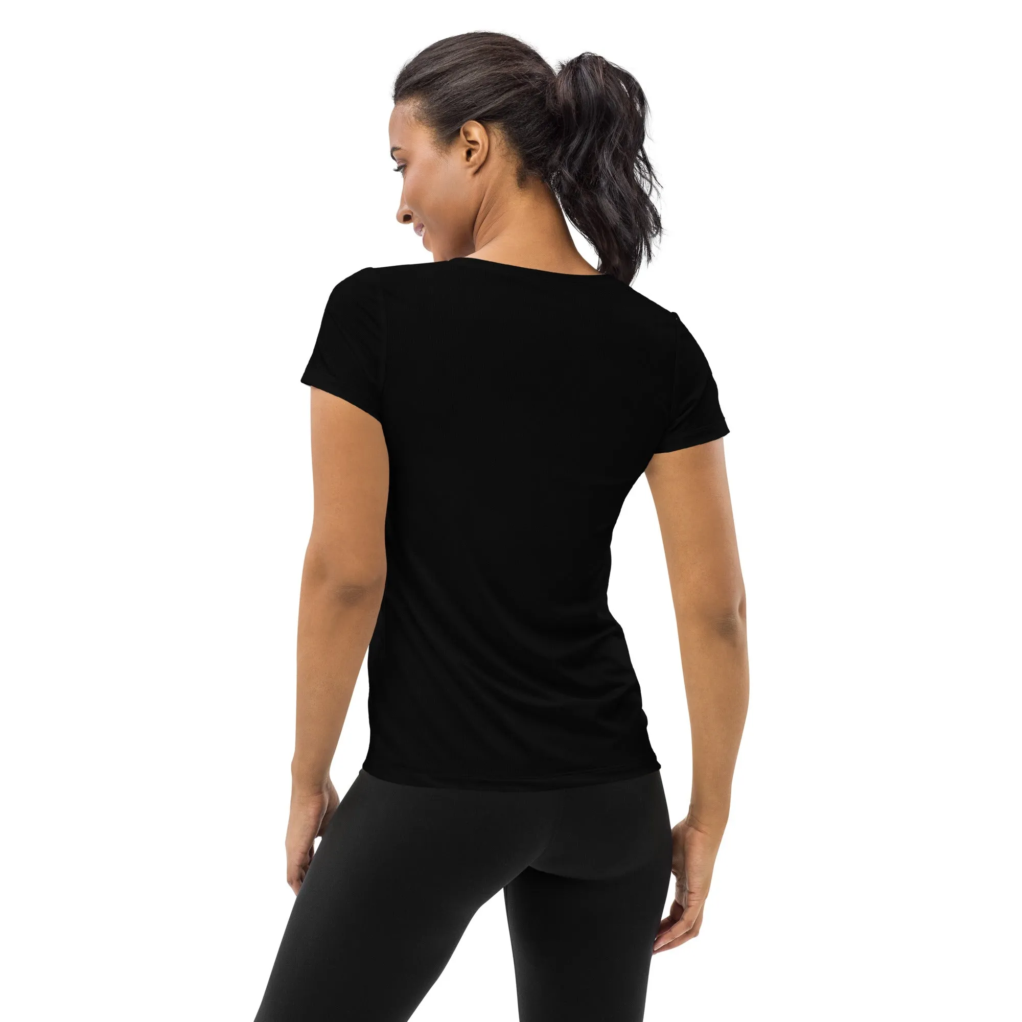 "Shabby Chic" Collection - Women's Athletic T-shirt