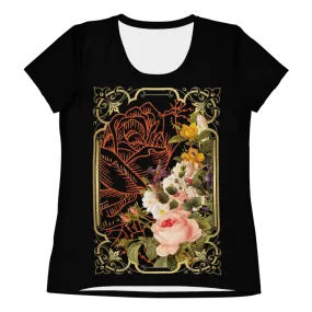 "Shabby Chic" Collection - Women's Athletic T-shirt