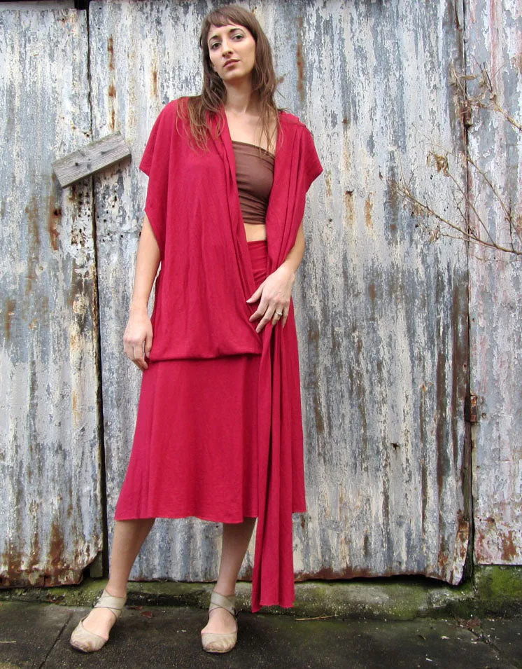 Sari Wanderer Below Knee Skirt