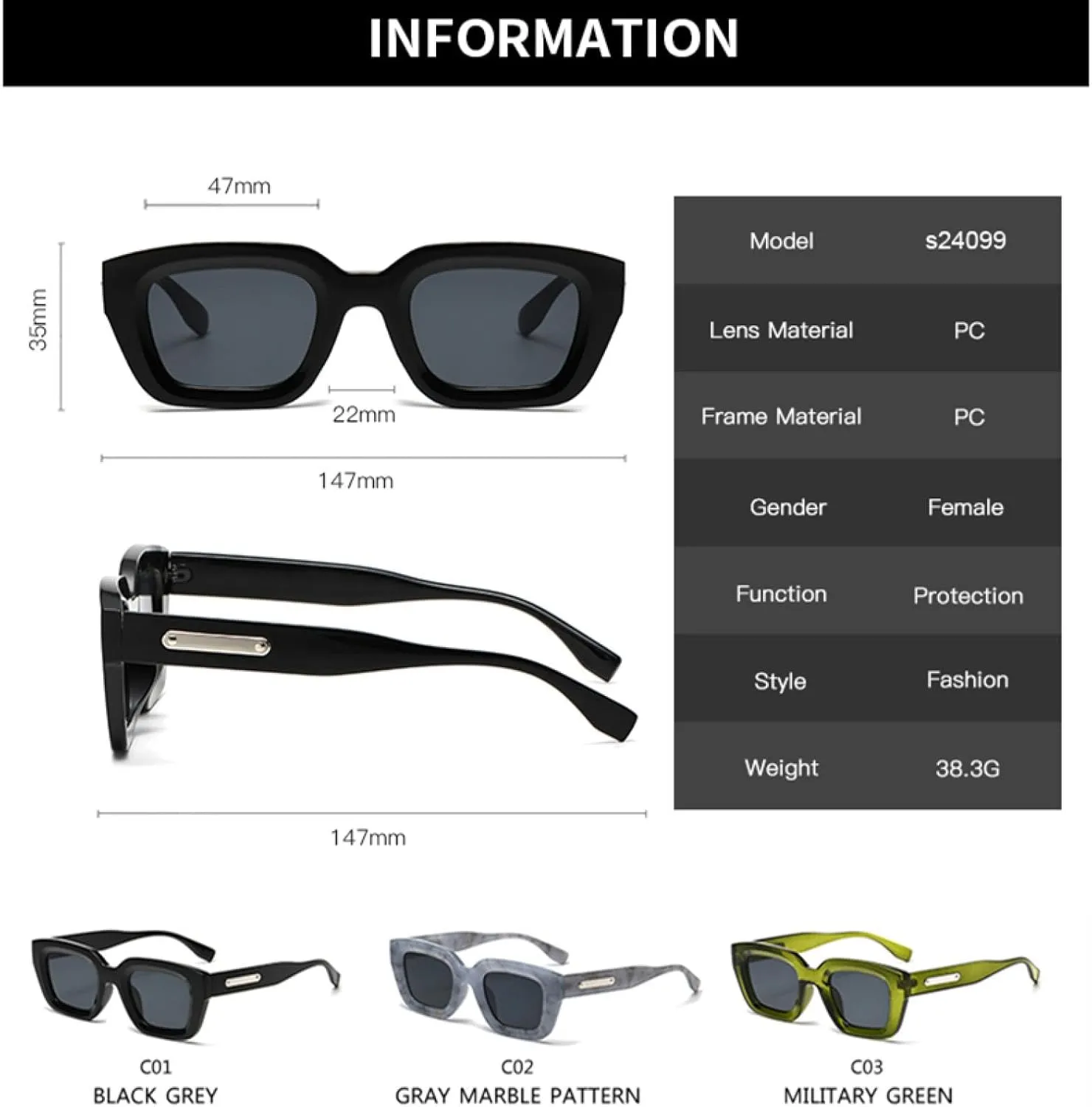 Small Frame Women's Glasses Fashion Multi Color Retro Men's Personalized Sports Cycling Holiday