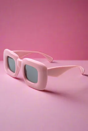 Square Irregular Chic Chunky Fashion Sunglasses