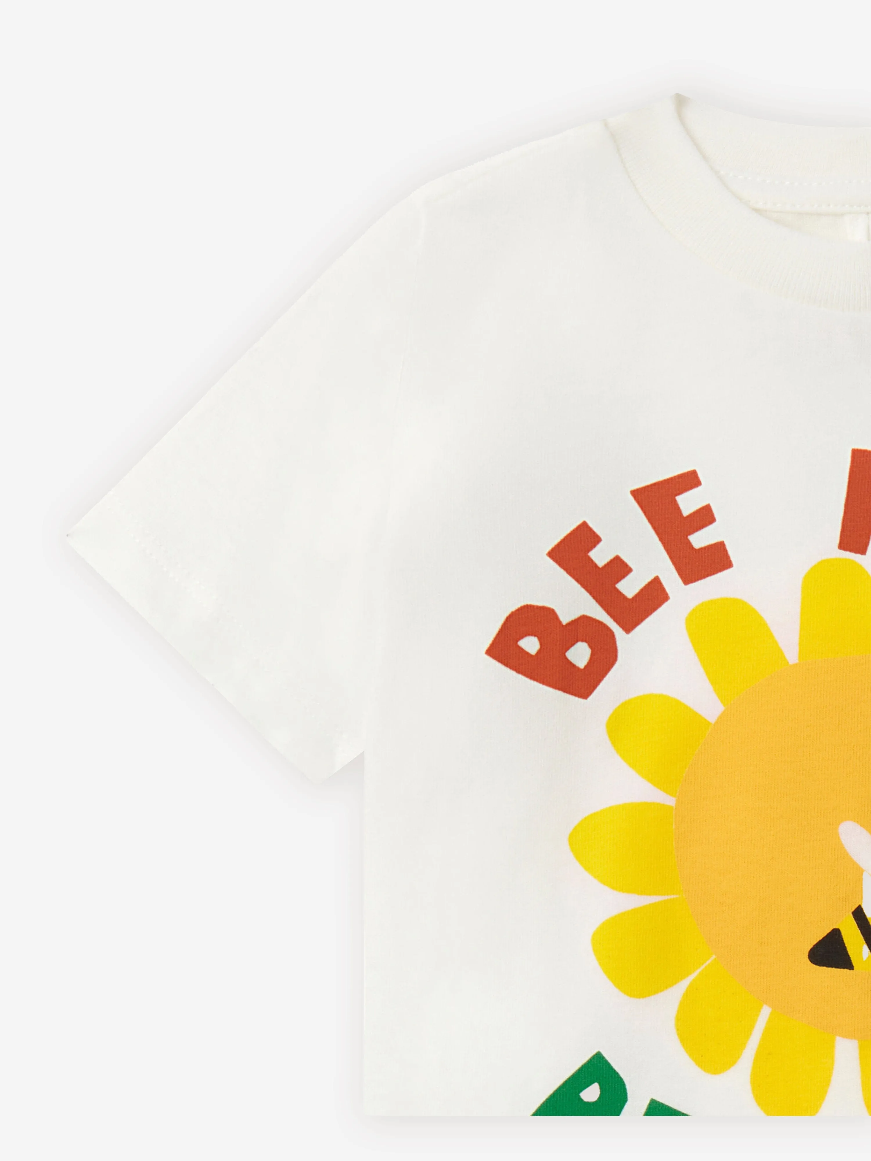 Stella McCartney Baby Girls Bee Print T-Shirt in Ivory