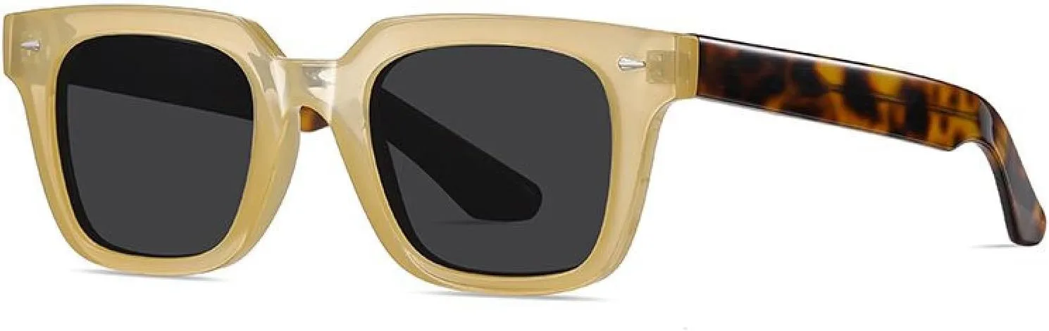 Sunglasses for Women Men Uv400 Acetate Fibre Frame Driving
