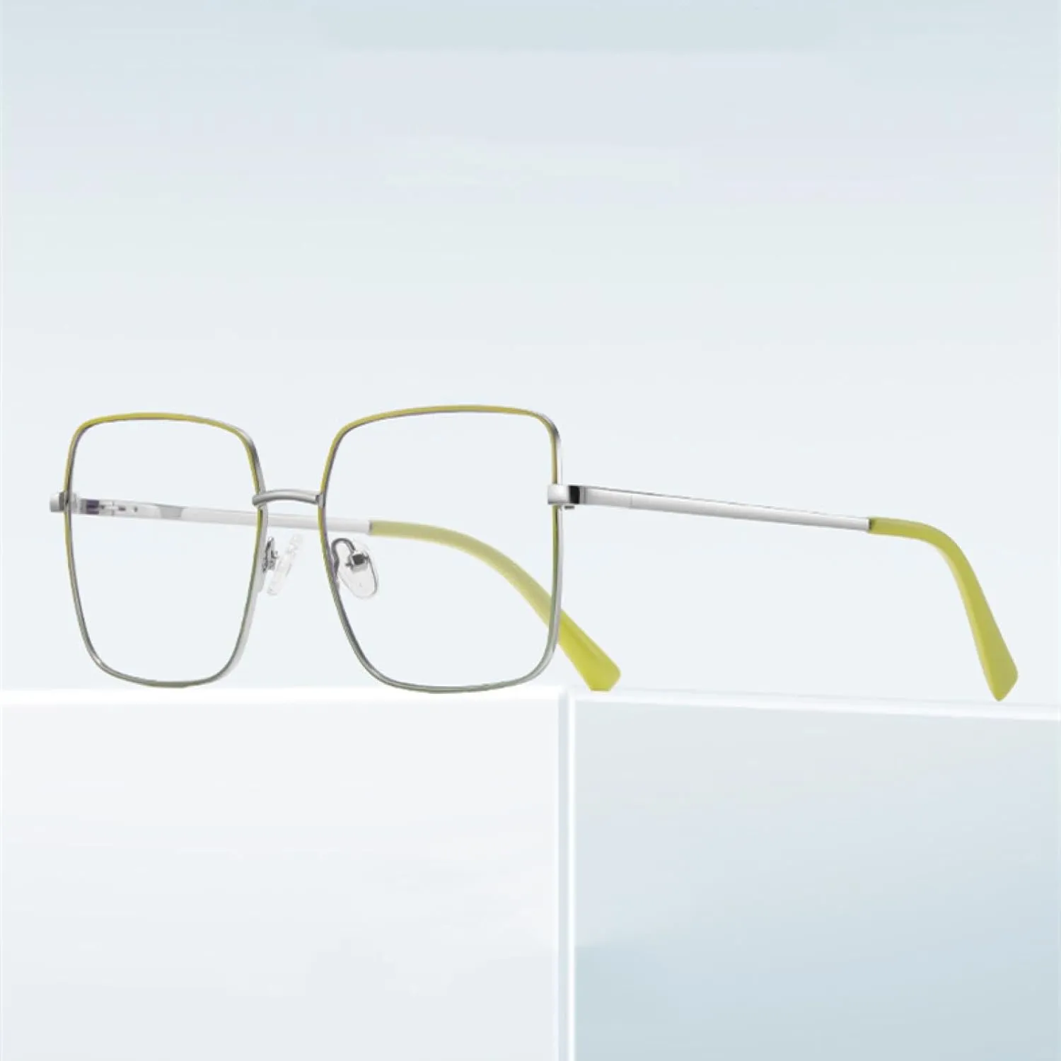 Trends Women Glasses Female Spring Hinge Alloy Frame